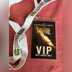 3 for $6 Memphis May Fire The Unconditional Tour Meet and Greet VIP Laminate